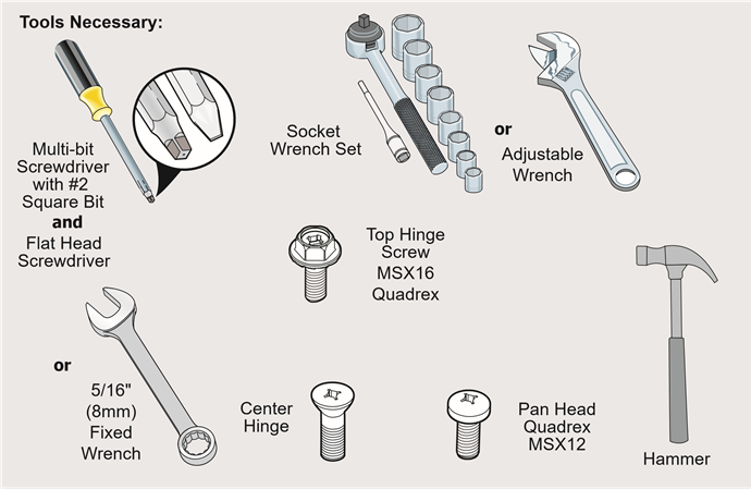 Frigidaire - FGHT2055VF - Tools Necessary Tools Necessary