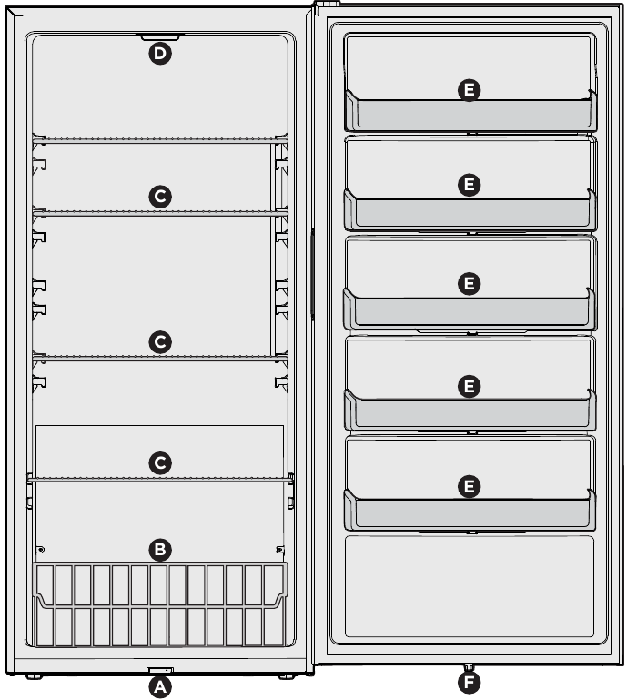 Frigidaire - FRAE2024AW - Features Overview Features Overview