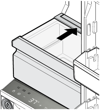 Frigidaire - FPRU19F8WF - CrispSeal® Crisper with Auto Humidity CrispSeal® Crisper with Auto Humidity