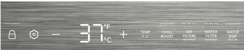 Frigidaire - FPRU19F8WF - To exit Sabbath Mode - Step 2 To exit Sabbath Mode - Step 2