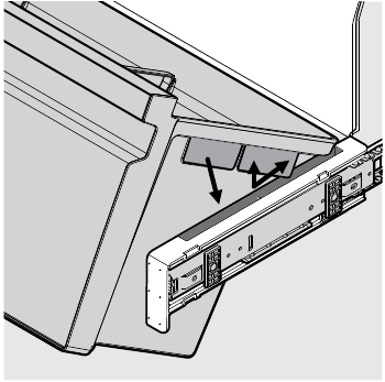 Frigidaire - FPRU19F8WF - To remove the lower drawer To remove the lower drawer