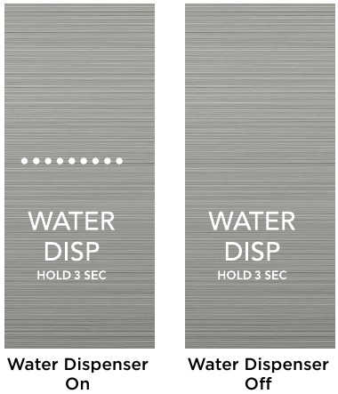 Frigidaire - FPRU19F8WF - Using the dispenser after installation - Step 1 Using the dispenser after installation - Step 1