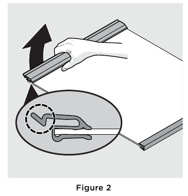 Frigidaire - FRSS2623AS - Freezer - Glass Shelf - Step 2 Freezer - Glass Shelf - Step 2