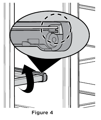 Frigidaire - FRSS2623AS - Freezer - Glass Shelf - Step 4 Freezer - Glass Shelf - Step 4
