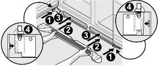 Frigidaire - FRSS2623AS - Installing the toe grille Installing the toe grille