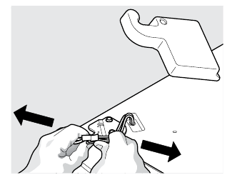 Frigidaire - FRSS2623AS - To remove the freezer door - Step 1 To remove the freezer door - Step 1