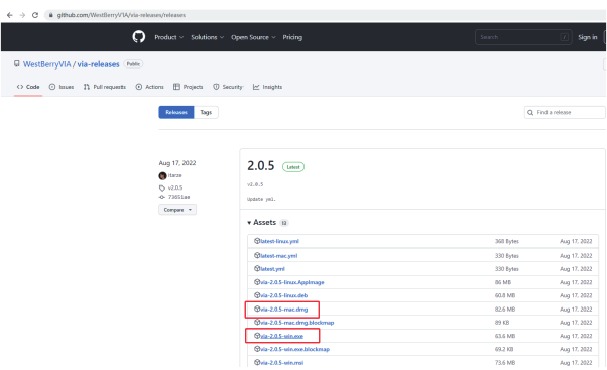 CIDOO - ABM066 - VIA installation - Step 1 VIA installation - Step 1