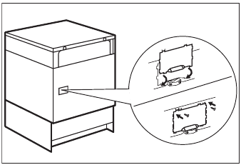 Zanussi - ZCI66280WA - Covering terminal board Covering terminal board