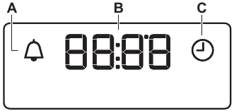 Zanussi - ZCI66280WA - Display Display