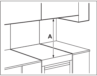 Zanussi - ZCI66280WA - Location of the appliance Location of the appliance