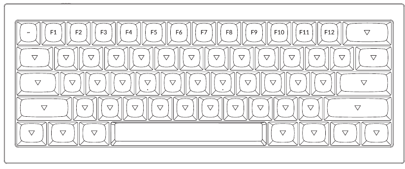 Keychron - Q4 Pro - DEFAULT KEY LAYOUT - Part 5 DEFAULT KEY LAYOUT - Part 5