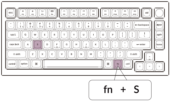 Keychron - Q1 Pro - Decreasing the backlight brightness Decreasing the backlight brightness