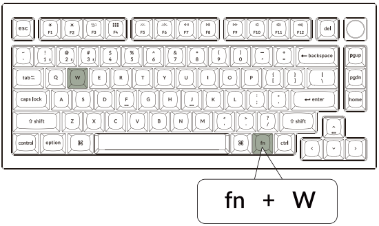 Keychron - Q1 Pro - Increasing the backlight brightness Increasing the backlight brightness