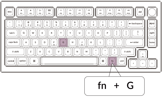 Keychron - Q1 Pro - Quick Start Guide - Decreasing light effect speed Quick Start Guide - Decreasing light effect speed