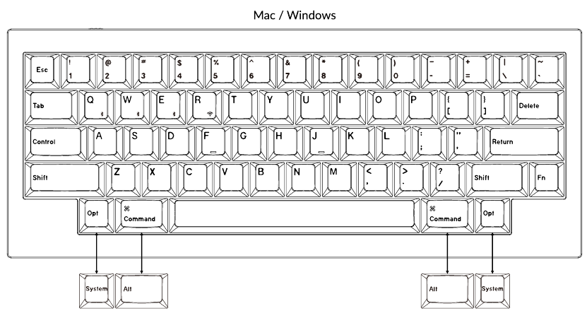 Keychron - Q60 MAX - Quick Start Guide - Step 1 Quick Start Guide - Step 1
