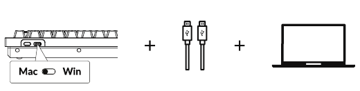 Keychron - Q60 MAX - QUICK START GUIDE - Step 2 QUICK START GUIDE - Step 2