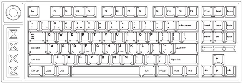 Lemokey - L3 - DEFAULT KEY LAYOUT - LAYER 0 DEFAULT KEY LAYOUT - LAYER 0