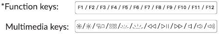 Lemokey - L3 - Disabling the multimedia keys/function keys Disabling the multimedia keys/function keys