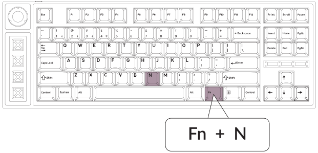 Lemokey - L3 - Quick Start Guide - Switching The Key Rollover Quick Start Guide - Switching The Key Rollover