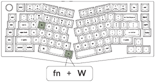 Keychron - Q10 Pro - Adjust TheBacklight Brightness - Step 1 Adjust TheBacklight Brightness - Step 1