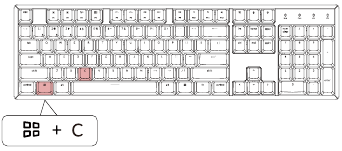 Keychron - K10 - Quick Start Guide - Activating Cortana Quick Start Guide - Activating Cortana