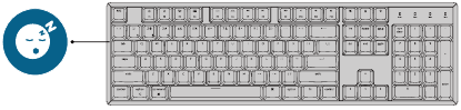 Keychron - K10 - Quick Start Guide - Auto Sleep Mode Activation Quick Start Guide - Auto Sleep Mode Activation