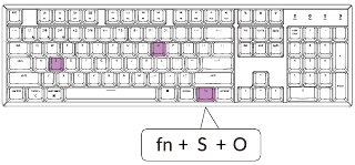 Keychron - K10 - Quick Start Guide - Disabling Auto Sleep Mode Quick Start Guide - Disabling Auto Sleep Mode