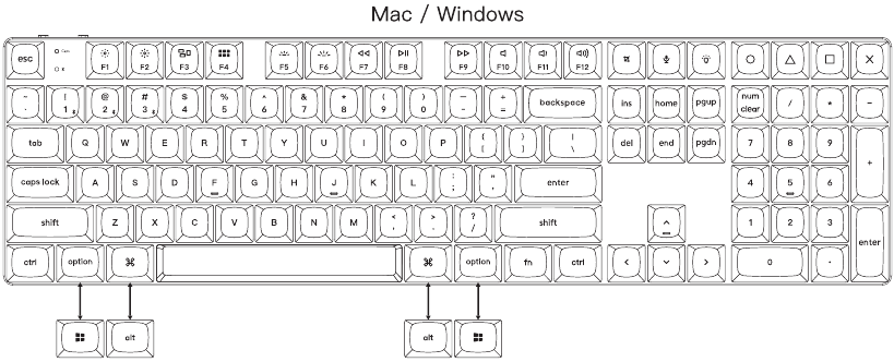 Keychron - K5 Pro - QUICK START GUIDE QUICK START GUIDE