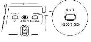Keychron - M2 - Report Rate indicator Report Rate indicator