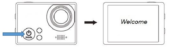 Daewoo - AVS1360 - Powering Up Your Camera Powering Up Your Camera