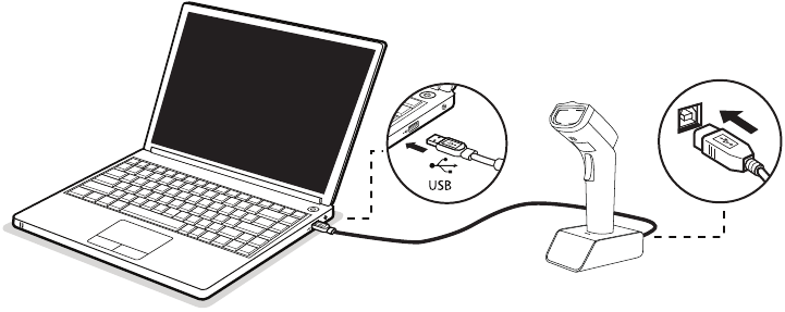 Netum - DS8100 - How to charge power for the scanner How to charge power for the scanner