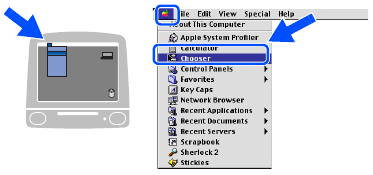 Brother - HL-1430 - For Mac® OS 8.6 to 9.2 Users - Step 2 For Mac® OS 8.6 to 9.2 Users - Step 2
