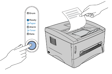 Brother - HL-1430 - Print a Test Page - Step 2 Print a Test Page - Step 2