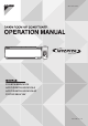 Daikin MTKM50UV16V Operation Manual