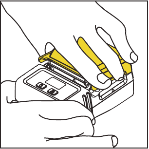Phomemo - M120 - Paper Roll Installation - Step 2 Paper Roll Installation - Step 2