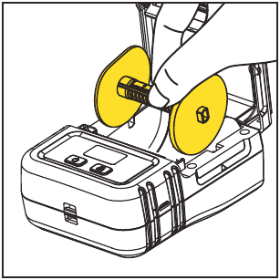 Phomemo - M120 - Paper Roll Installation - Step 3 Paper Roll Installation - Step 3