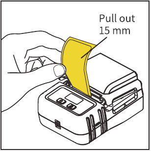 Phomemo - M120 - Paper Roll Installation - Step 6 Paper Roll Installation - Step 6