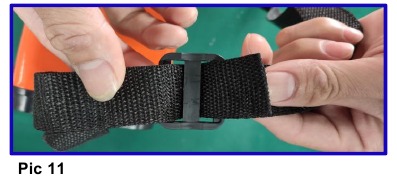 ARCCAPTAIN - CUT50 - Strap Installation - Step 3 Strap Installation - Step 3