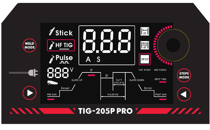 YESWELDER - TIG-205P PRO - WELDING PROCESS - Part 3 WELDING PROCESS - Part 3