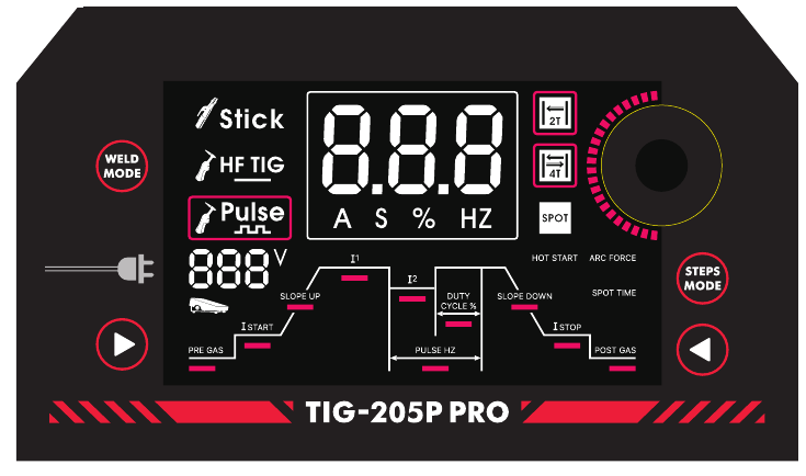 YESWELDER - TIG-205P PRO - WELDING PROCESS - Part 4 WELDING PROCESS - Part 4