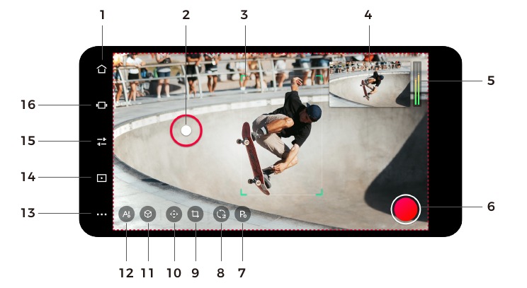 OBSBOT - Tail Air - Shooting View Shooting View