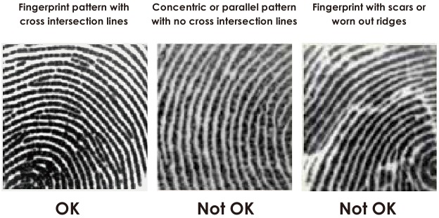 Lockly - ACCESS TOUCH - Checking the fingers to add a fingerprint Checking the fingers to add a fingerprint
