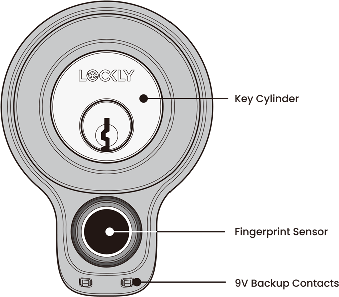 Lockly - FLEX TOUCH - Product Overview - Exterior Product Overview - Exterior