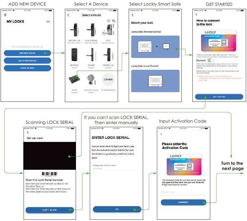 Lockly - SMART SAFE - Connecting Your Lockly Smart Safe - Step 1 Connecting Your Lockly Smart Safe - Step 1