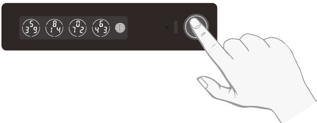 Lockly - SMART SAFE - Unlocking with Fingerprint Unlocking with Fingerprint