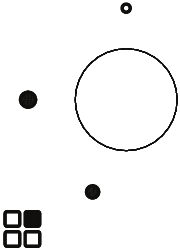 Philco - PGG 32 - Symbols on the control panel Symbols on the control panel