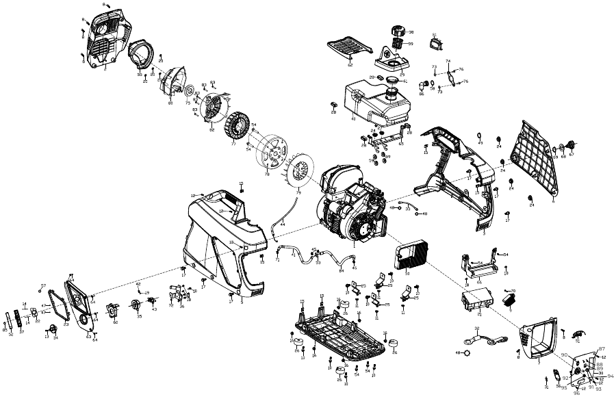Westinghouse - iGen2300 - Exploded View - iGen2300 Exploded View - iGen2300