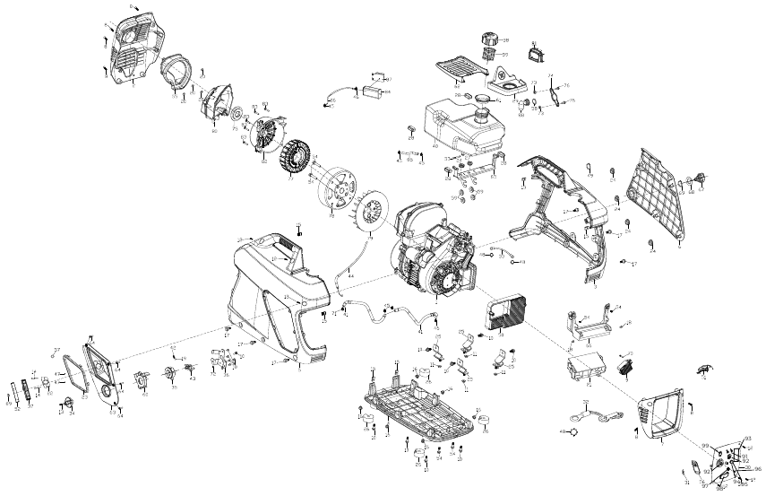 Westinghouse - iGen2300 - Exploded View - iGen2600 Exploded View - iGen2600