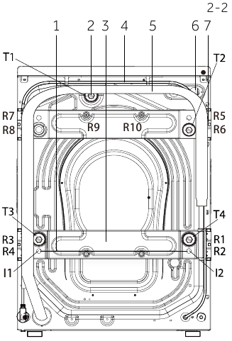 Haier - HW80-B14979 - Product description - Rear side Product description - Rear side