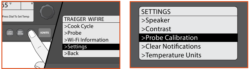 Traeger - Ironwood 650 - ADDITIONAL CONTROL FUNCTIONS - SETTINGS ADDITIONAL CONTROL FUNCTIONS - SETTINGS